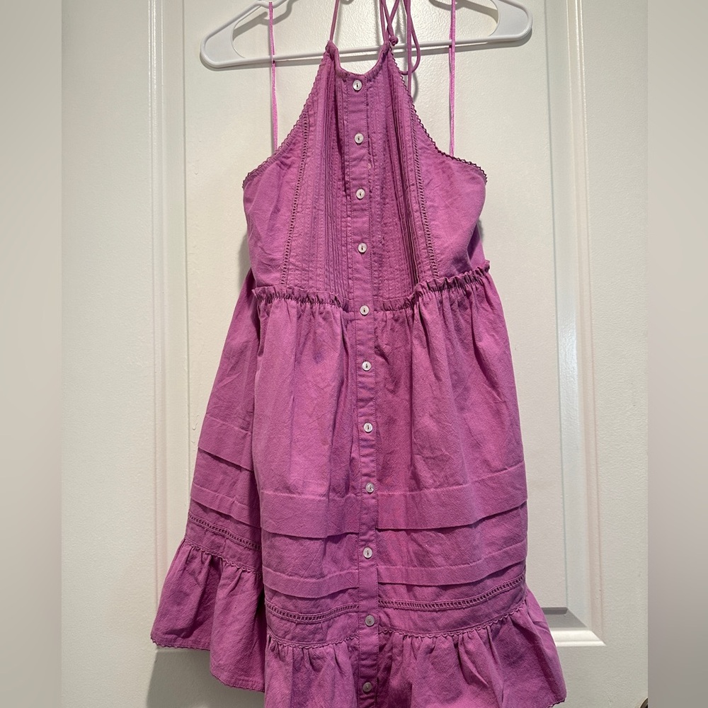 Free People Halter mini dress